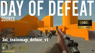 Day of Defeat Source - 3xi_trainmap_defuse_v1 Gameplay (11.06.2022) Forgotten Videos [1080p60FPS]