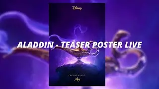 Aladdin - Teaser Poster