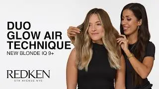 Maggie Hancock's Duo Glow Air Technique with New Blonde IQ 9+