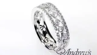 Parade Vintage Inspired Wedding Band BD2170A