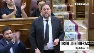 Junqueras jura el cargo entre abucheos de la derecha y aplausos de ERC