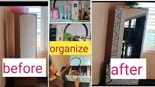 #How to change dressing table out look.... And organization... #Complete details in this video