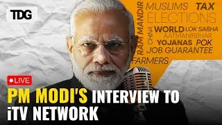 PM Modi Exclusive Interview LIVE: Jobs Guarantee, Congress Muslim Appeasement and Vote Bank Politics