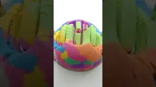 #Shorts Kinetic Sand Cutting | Satisfying & Relaxing Video ASMR