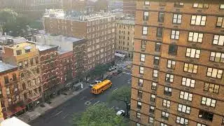 NYC Morning Magic Open Window ASMR - Early Urban Soundscape in HD