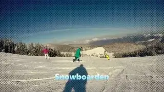 Snowboarden am Stollenbach - Kurzversion