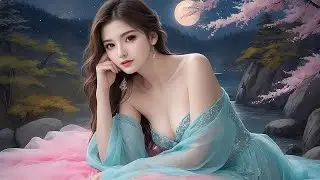 Dreamy Winter Serenity ❄️✨ A Tranquil Night with Soothing Melodies 🌙🎶