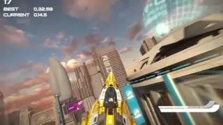 Beat Zico using only 1 shortcut - Downtown - WipEout Omega Collection