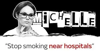 Michelle Dewberry on stopping smoking near hospitals