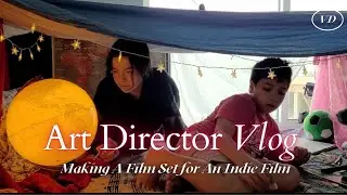 Day in the Life Art Director Making An Indie Film Set | Dubai Vlog 2021