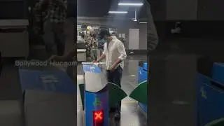 #varundhawan's multiple attempts to enter the #metro station #border2 promotion #shorts #bollywood