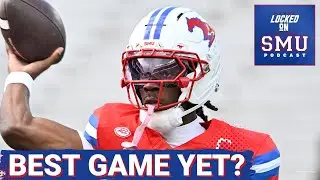 DOMINANCE: SMU Mustangs and Isaiah Smith CRUSH Boston College, Jordan Hudson EMERGES as WR1