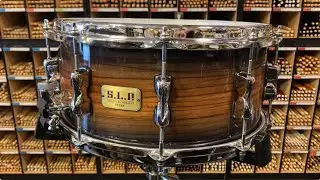 [LIMITED] TAMA S.L.P. 14”×6.5” Bubinga & Maple w/ Zebrawood Outer ply LBM1465Z-MZB