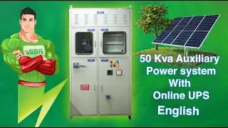 GEESYS 50kVA APCC (Auxiliary Power Control Center) with Double Conversion Online UPS | GEESYS