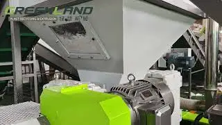 Greenlandplast EPS foam recycling pelletizer styrofoam pelletizing machine