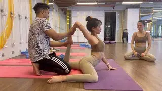 Advanced Backbend Yoga | Variation of Bow Pose, Pigeon Pose and Wheel Pose | Yograja