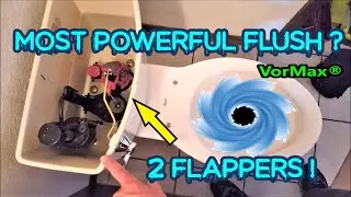 Toilet with the most Powerful Flush? The American Standard VorMax&reg; Flush. From Menards.