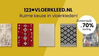 Zomersale: Kortingen tot 70% op vloerkleden - 123VLOERKLEED.nl