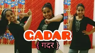 Gadar song | Easy dance steps | dance cover 