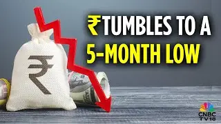 The Rupee Tumbles To A 5-Month Low Vs The Dollar On Higher Crude Prices & Rise In The Dollar Index