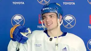 JJ Peterka Speaks After Making The Buffalo Sabres