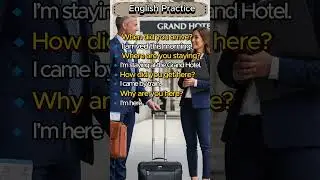 English Conversation Practice | Daily Travel Dialogue for Beginners