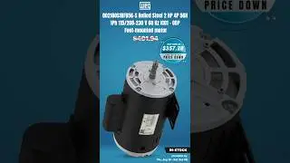 In Stock | WEG 00218OS1BFB56-S Rolled Steel Motor| Authorized Distributor | KPaul - Veteran Owned
