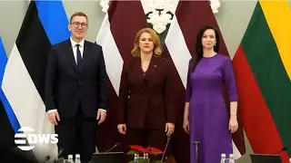 WATCH: Baltic Leaders Issue Major Security Update &mdash; Riga Press Conference | Urgent Remarks | AC15