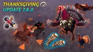 THANKSGIVING EVENT! | New Update v.7.8.0 | Turkey Boss | Pilgrim Elton ~ Grim Soul Survival