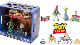💀 2025 NEW SID'S ROOM FIGURINE SET FROM TOY STORY DISNEY STORE SID'S ROOM FIGURINE SET