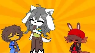 Temmie and genderless child have a fun time together