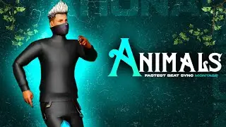 ANIMALS ( FREE FIRE MONTAGE )