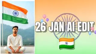 26 January Republic Day AI Photo Editing Prompts 2026 🇮🇳 | Viral Tricolor Edit