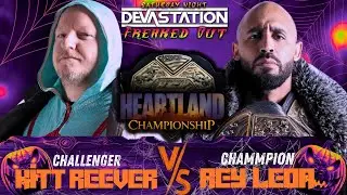 Rey Le&oacute;n (c) vs Kitt Reaver for the HCW Heartland Championship (FULL MATCH) | HCW Freaked Out 2025