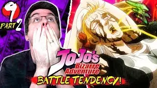 ESIDISI RETURNS?! | JoJo's Bizarre Adventure Part 2 Episode 9 REACTION (BATTLE TENDENCY)