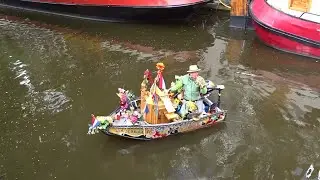 Reinier Sijpkens (Muziekbootje) en Boudewijn Zwart (carillon Zuidertoren) / Raamgracht Amsterdam