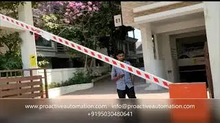 Boom Barriers with data log system
