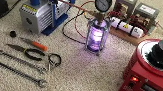 IEC fusor (dry run) 70% power