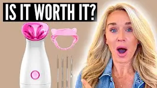 Facial Steamer Nano Ionic Hot Mist Face Steamer Home Sauna SPA Face Humidifier Atomizer (Review)