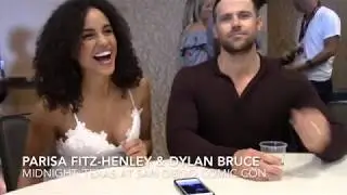 Parisa Fitz-Henley (Fiji) & Dylan Bruce (Bobo) talk Midnight Texas