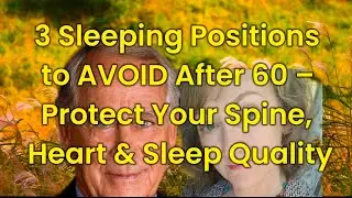3 Sleeping Positions to AVOID After 60 | Protect Your Back, Heart & Health While You Sleep
