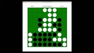 Reversi (Othello) with Python Turtle and Monte Carlo Tree