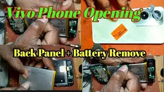 Vivo Mobile Opening Full Process | Back Panel & Battery Remove Hindi
