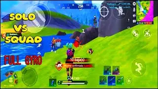 OMEGA LEGENDS HUD 4 DEDOS + FULL GYRO | SOLO VS TRIO/SQUAD