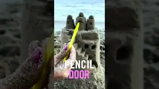 MOM HACKS | SAND CASTLE #shorts