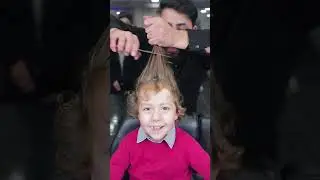 Hair cut baby curly 💇 #style #barber #manshair #haircut #america #malehaircut #haircutting