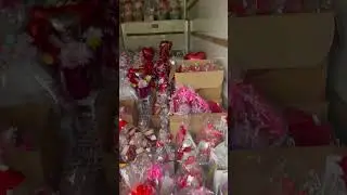 Day 2 Valentine&rsquo;s Day Gift Baskets Selling!!!  || Chocolate Covered Strawberries!!! 2024