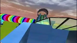 Roller coaster tycoon 3 wild times Great Zootopian Scream machine Day POV 