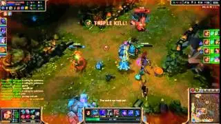 FUCK YOU JINX   1v5 Penta STEAL   League of Legends