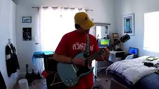 Bedroom sessions 93 Nothing but a Monday Slow Blues to start the week (stereo amps)